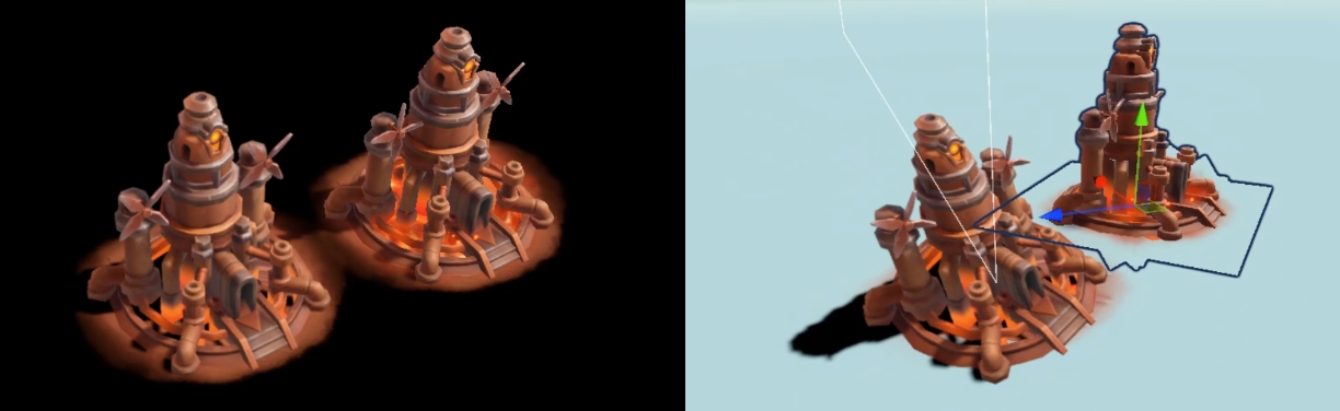 Bake complex models into Biilboard Tool
